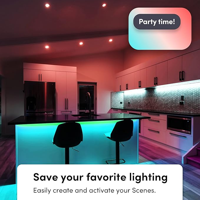 LIFX Lightstrip Color Zones, Wi-Fi Smart LED Light Strip, Full Color with Polychrome Technology™, No Bridge Required, Compatible with Alexa, Hey Google, HomeKit and Siri, 120" Kit