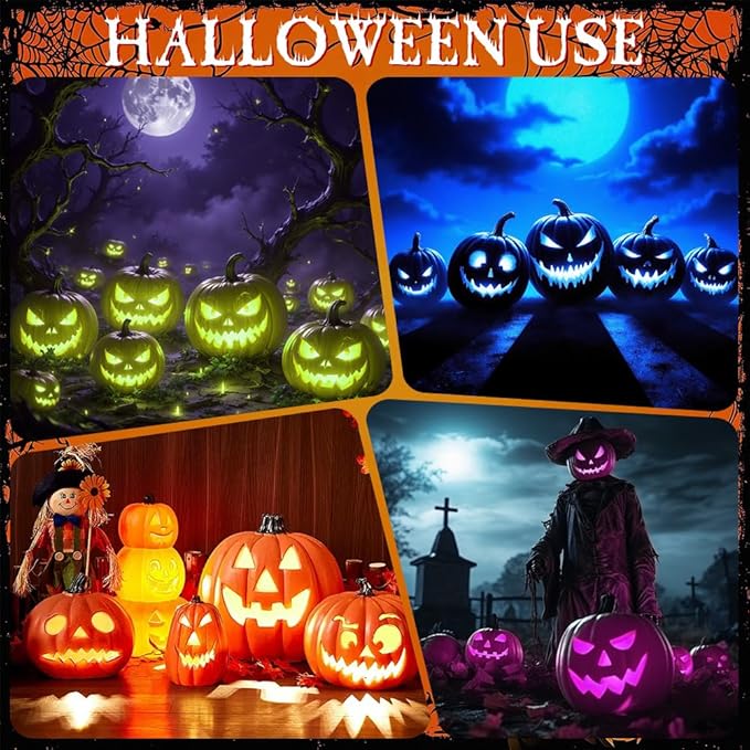Waterproof Bathroom Shower Lights Wireless，RGB Color LED Nightlight Battery Operated,Cool Stuff for Bathroom Accessories Decor, Room Ambient Lighting（Battery Not Included）