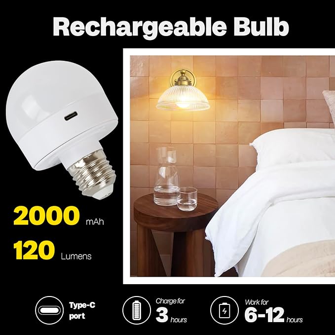 HEQIQEH Rechargeable Battery Operated Industrial Wall Sconce with Remote Control, Clear Striped Glass Shade Wall Lamp, Modern Dimmable Indoor Wall Mount Light for Bedroom Living Room Restaurant