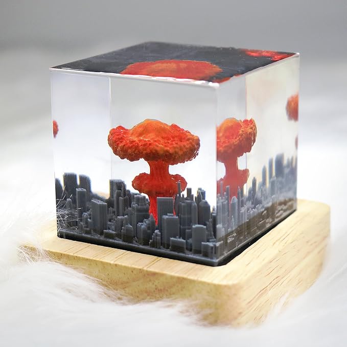 Cloud lamp Ornament,Epoxy Resin Cloud Night Lamp - Mini Decorative Ornament for Bedroom & Living Room, Suitable for The Holidays