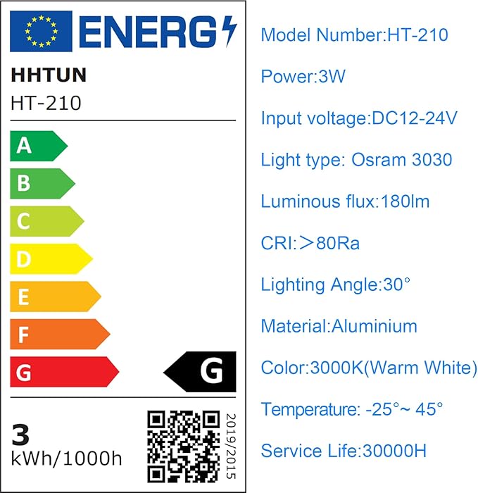 210 LED Honeycomb Underground Light, 3W, DC12-24V, IP67, Anti-Glare, Low-Voltage Embedded, Stainless Steel 304 Cover, Suitable for Outdoor Ground, Deck, Square, Park, Courtyard(3000K, 4Packs)