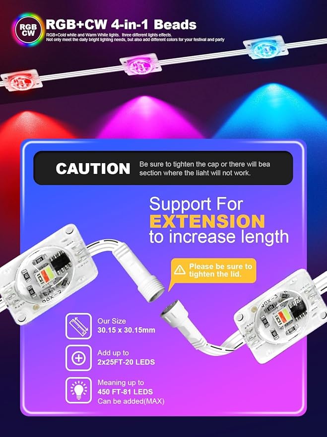 Permanent Outdoor Lights, 200FT RGB+IC Smart LED Outdoor Lights with App/Remote Control, DIY Scene Modes Lighting & IP67 Waterproof, Eaves Light for Christmas, Holiday, Daily Decorations