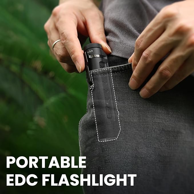 Sofirn IF24 Pro Super Bright Flashlight for Emergencies, 1800LM LED Flashlights for Camping, Rechargeable Flashlights High Lumens, Waterproof Flash Light Battery Powered, Magnetic Red Light Flashlight