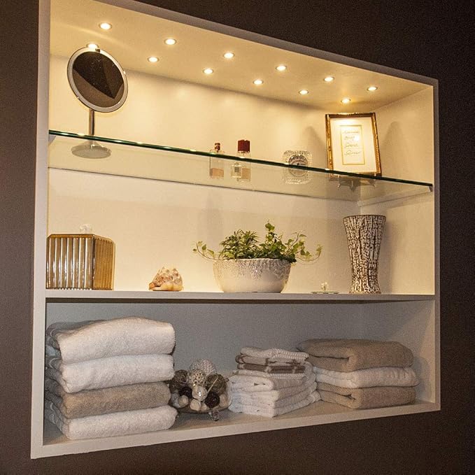 Armacost Lighting 211125 Recessed Mini Integrated LED Puck Lights, Soft Bright White (3000K) (Series 1)