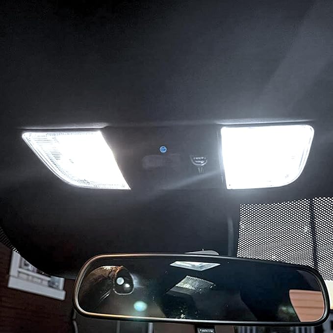 EASY EAGLE LED Interior Car Lights for Patriot-2007-2017: 6 Piece Kit White LED Light Bulbs - Super Bright 6000K + Install Tool