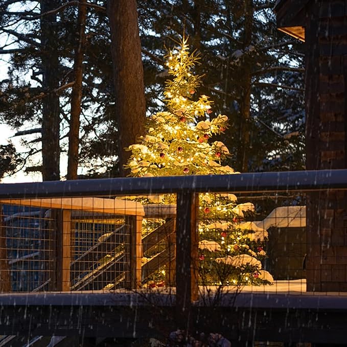 100Pack C9 LED Christmas Light Bulbs, Shatterproof & Waterproof C9 LED Replacement Bulb, 2700K Warm White Holiday Decor Bulbs for Indoor & Outdoor Use, E17 Base