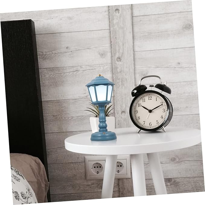 Retro Palace Lantern Bedroom Night Light Rechargeable Table Lamp USB Mini Desk Decor