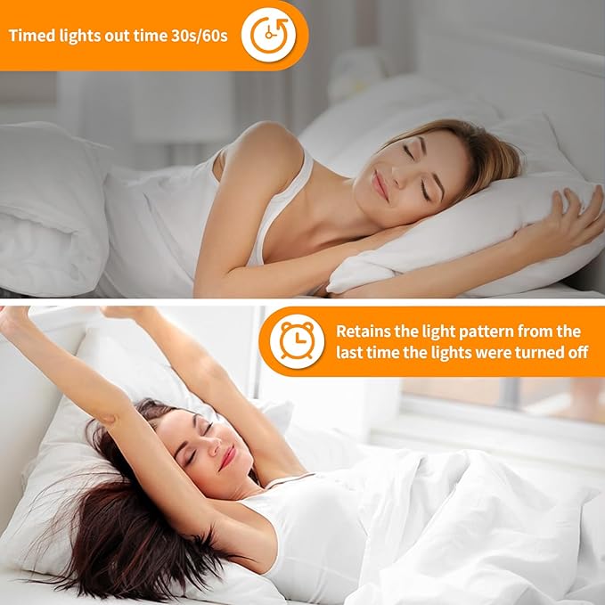 Modern LED Ceiling Light Fixture, 4 Rings Dimmable Flush Mount Ceiling Light with Remote, Acrylic Close to Ceiling Lighting Fixture for Low Ceiling Living Room Bedroom Kitchen (4 Heads)