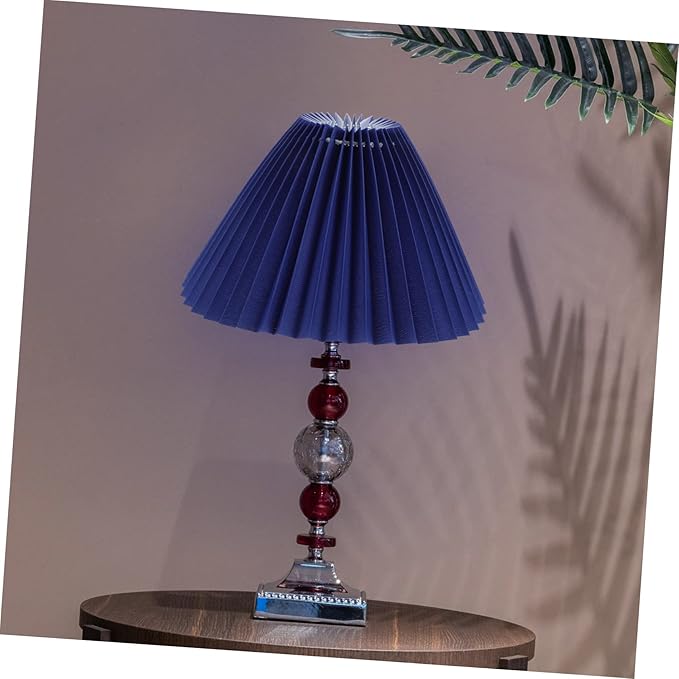 DOITOOL 1pc Pleated Light Shade Stylish Lampshade for Table Wall Lights Unique Decorative Cover for Creating Cozy Atmosphere Any Room