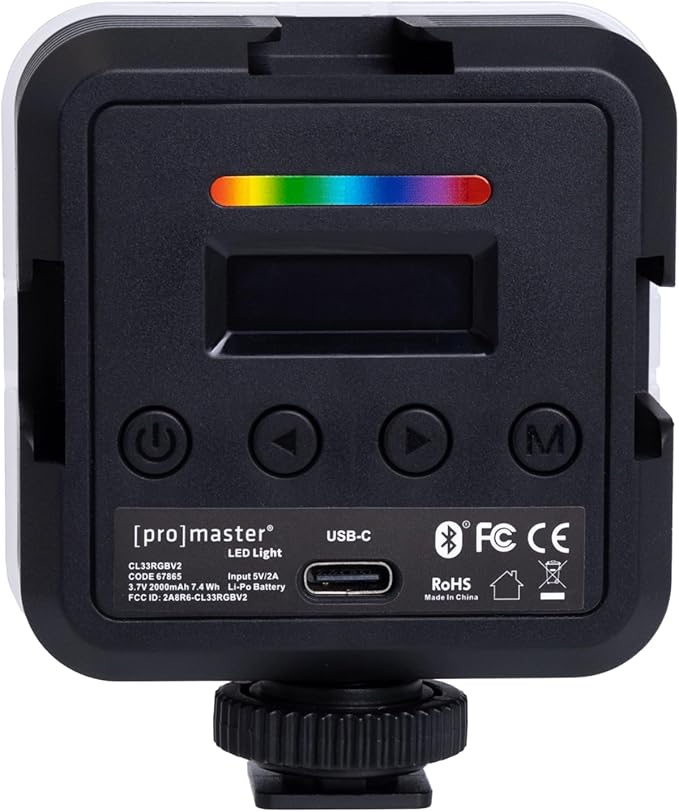 ProMaster Chroma CL33RGB Connect LED Light 2.0