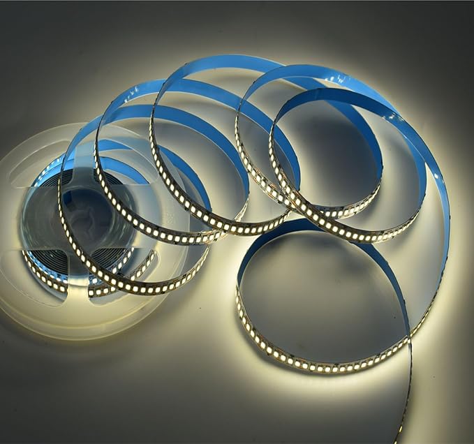 SUYOOULIN LED Strip Lights, 30000LM AC110V/120V 33ft/10m SMD 2835 1200 LEDs Light Strips, High Voltage Flexible Non-Waterproof LED Ribbon for Christmas Home Kitchen Indoor Decor(Natural White 4000K)