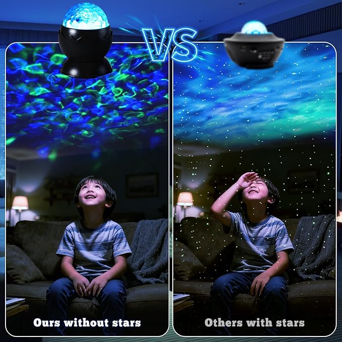 Galaxy Projector, Light Projector, Night Light Projector with Remote Control, Galaxy Light Projector, for Kids Adults, Bedroom, Christmas, Birthdays