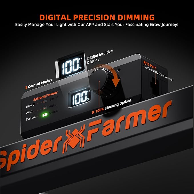 Spider Farmer G8600 Cost-Effective 800W LED Grow Lights, 5x5ft Coverage Commercial Bar Style LED Grow Lamp for Indoor Plants Vertical Farming, Upgraded Smart App Control