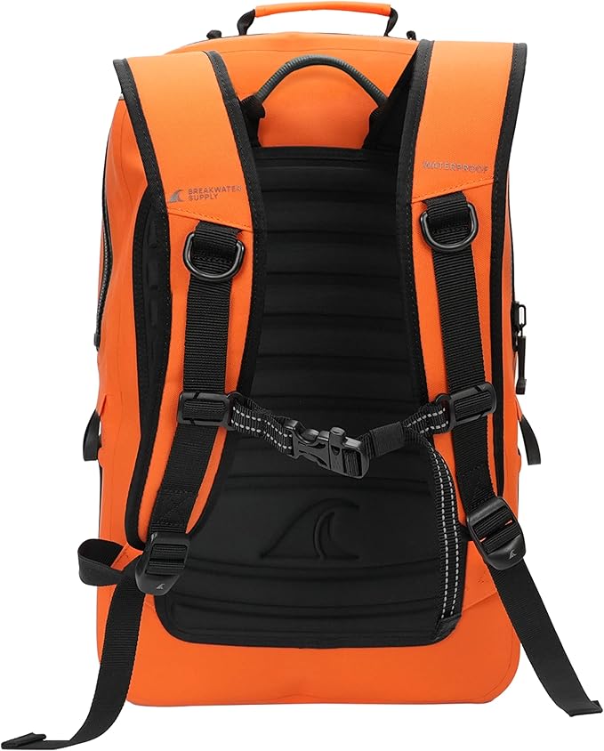 Breakwater Supply™ Waterproof IP68 Submersible Backpack with Airtight Zippers | Laptop Travel Outdoors | Fogland 25L 20L 15L | 100% Waterproof, Submersible, Airtight Zippers, Travel Outdoors