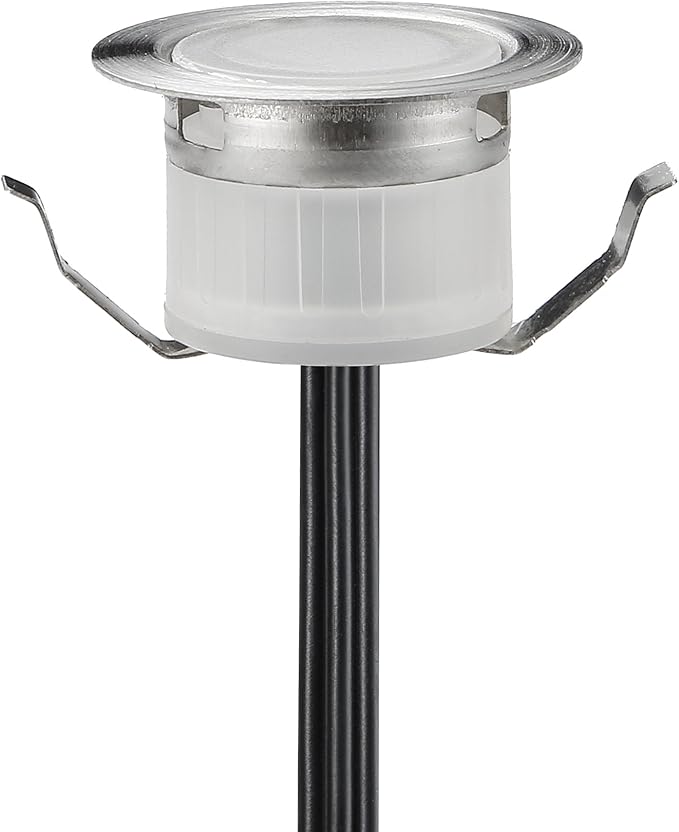 FVTLED LED Deck Light, Φ1.22 Low Voltage LED Deck Lighting RGB & Warm White Recessed Light RGBW Lamp