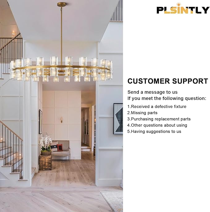 Black Pendant Light Fixtures, Crystal Modern Pendant Lights, Indoor Pendant Light for Kitchen Island Dining Room Living Room Bedroom Bathroom, E12 Bulb Included