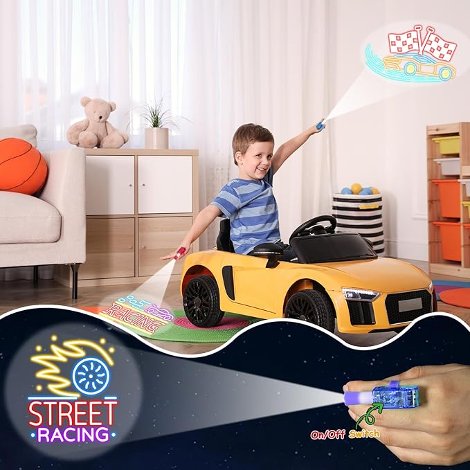 36Pcs Racing Cars LED Finger Lights Hot Cars Party Favors Glow in the Dark Light Up Finger Lights Toys Themed Toys Bulk for Kids Birthday Party Goodie Bag Stuffer Birthday Gifts Classroom Prize