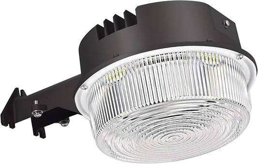LED Barn Light, Dusk to Dawn Outdoor Yard Light with Photocell Ultra Brightness 5000K Daylight 7500lm, 500W MH/HPS Replacement, AC100-277V IP65 Waterproof for Farmhouse Area