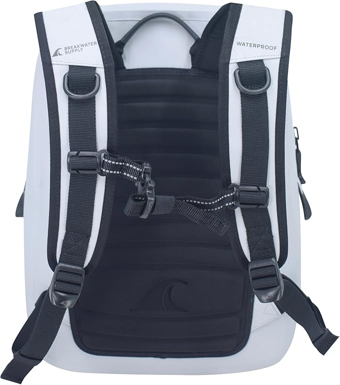Breakwater Supply™ Waterproof IP68 Submersible Backpack with Airtight Zippers | Laptop Travel Outdoors | Fogland 25L 20L 15L | 100% Waterproof, Submersible, Airtight Zippers, Travel Outdoors