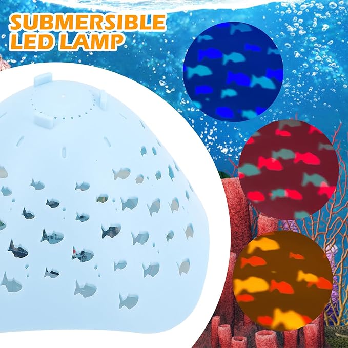 DOITOOL LED Underwater Pool Light Floating Submersible LED Lamp Waterproof for Pools and Fountains with Color Changing Function