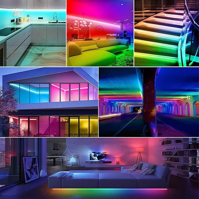 Addressable COB LED Strip, IP68 Waterproof 12V 9.84ft WS2811 RGB-IC Dream Rainbow Color White PCB LED Tape 720LEDs/m with Silicone Tube for Outdoor Decor Lighting (Without Controller and Power Supply)