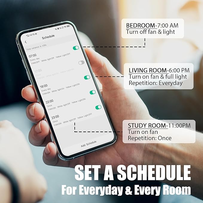 Smart Low Profile Ceiling Fan with Lights, DC 10 Speeds Smart Ceiling Fan with Remote, 3 Light Colors Dimmable Flush Mount, Compatible with Alexa, Siri & Google Home, 52 inches, White & Gold