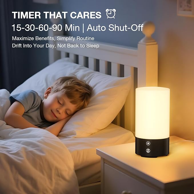 Light Therapy Lamp 10,000 Lux UV-Free Sun Lamp, Full Spectrum 98 CRI Ra98 Flicker-Free, 3 Color Temperatures, 4 Brightness Levels, Timer, Memory & Remote – 360° Sunlight Lamp for Home Office