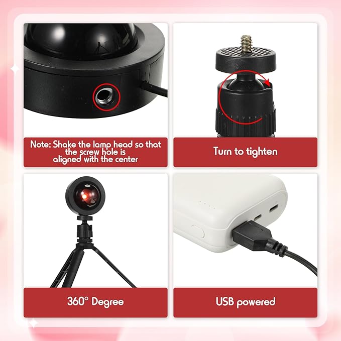 Heart Shaped Projection Lamp with 1000 Rose Petals Valentine's Day Sign Novelty Indoor Lamps USB Powered Romantic Night Light for Him Room Decorations Marry Me Proposal Weddings (Red)