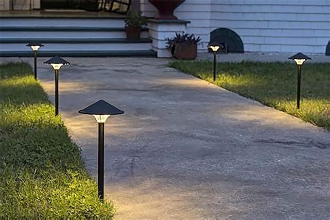 Low Voltage Landscape Replacement LED Light Bulb 12V T5 T10 Wedge Base 25W Equivalent 1.5W 240lm for Garden Path, Deck, Walkway, Lawn Light - Warm White 3000K Pack of 6