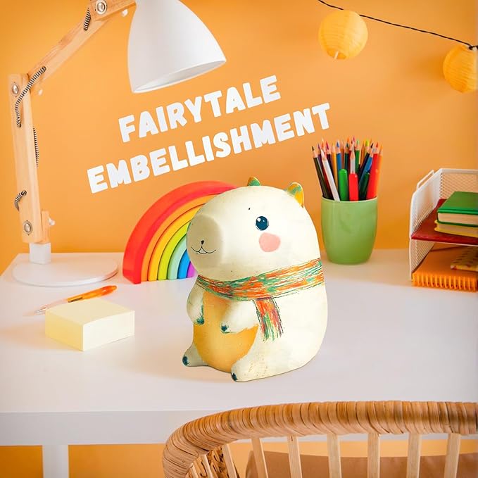 Paint Your Own Capybara Lamp Kit, Arts and Crafts for Kids Ages 8-12, DIY Capybara Night Light Girls Crafts Ages 8-12, Art Supplies Painting Kit Toys for Kids Birthday Ages 3 4 5 6 7 8 9 10 11 12+
