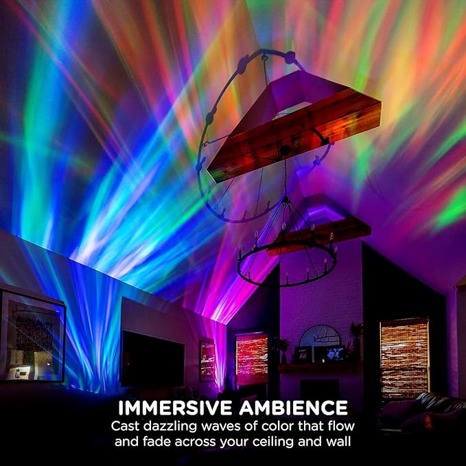 Ocean Wave Projector, Light Projector with Remote Control, Night Light Projector with 14 Light Effects for Kids Adults, for Gaming Room/Bedroom/Ceiling/Party, Home Decor Birthday Christmas Gifts