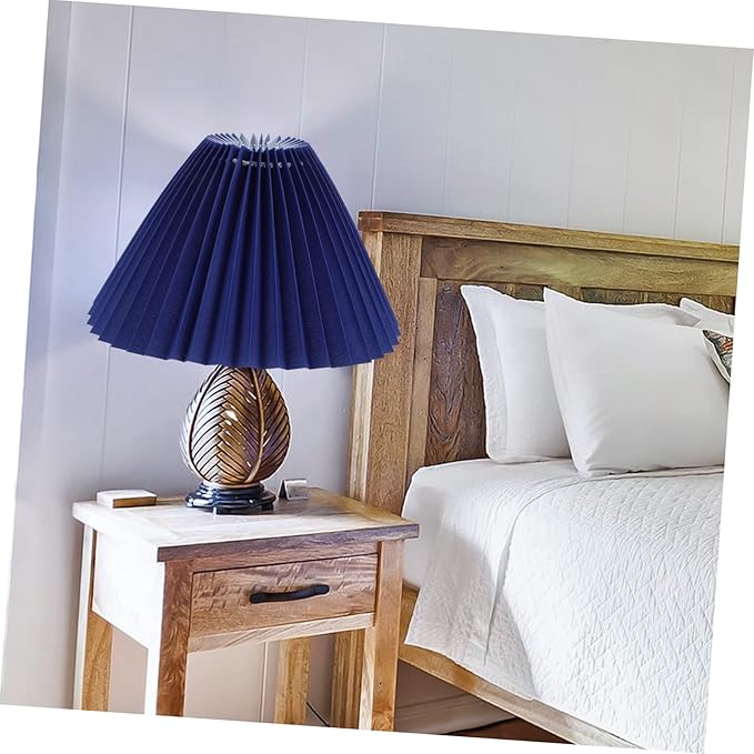 DOITOOL 1pc Pleated Light Shade Stylish Lampshade for Table Wall Lights Unique Decorative Cover for Creating Cozy Atmosphere Any Room