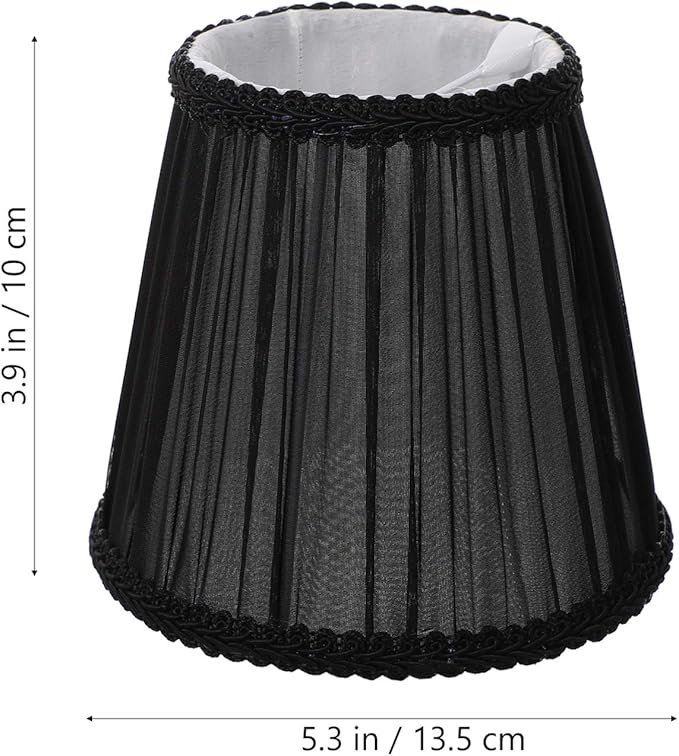 1pc Clamped Bubble Fabric Lampshade Cloth Lamp Shades for Table Lamps Ceiling Light Shade Ceiling Lamp Shade Chandelier Cover Clip on Lampshade Replacement Floor Lamp Bedside Lamp