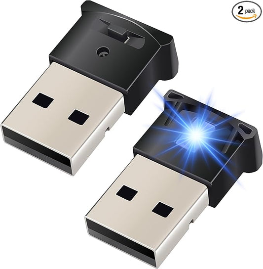 Mini USB LED Car Light, DC 5V Intelligent Interior Car Lights, Atmosphere Lamp for Car, Plug-in Interface, Suitable for Car, Laptop Keyboard, Home Office, Adjustable Brightness (USB-A*2)