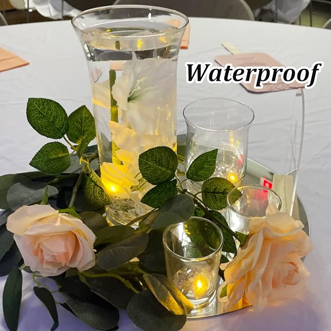 ZGWJ 50PCs Wram White Balloon Lights Mini, Battery Powered, Long Standby Time Waterproof Tiny Led Round Light for Paper Lantern Balloon Party Easter Eggs Wedding Christmas Halloween Decorations