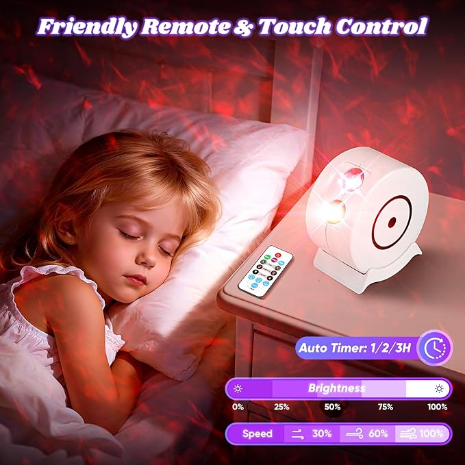 Galaxy Projector, Light Projector, Night Light Projector with 41 Lighting Modes, Galaxy Light Projector with Timer and Remote, for Kids Adults, Bedroom, Home Theater, Christmas