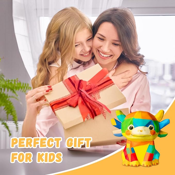 Paint Your Own Axolotl Lamp Kit, Arts and Crafts for Kids Ages 8-12, Arts and Crafts for Kids 4-6, Axolotl Night Light Painting Kit for Kids, Art Supplies for Girls Boys Birthday Ages 3 4 5 6 7 8 9+