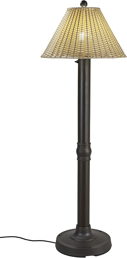 Patio Living Concepts 19207 Tahiti Outdoor Floor Lamp with 3" Tubular Body, 60"