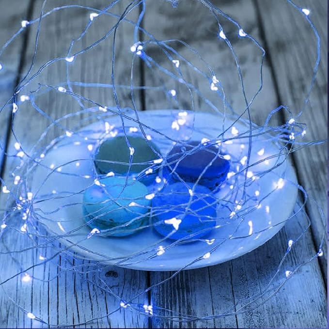 SOCO 12 Pack Fairy Lights Battery Operated, 7ft 20 Led Mason Jar Lights, Waterproof Fireflynew