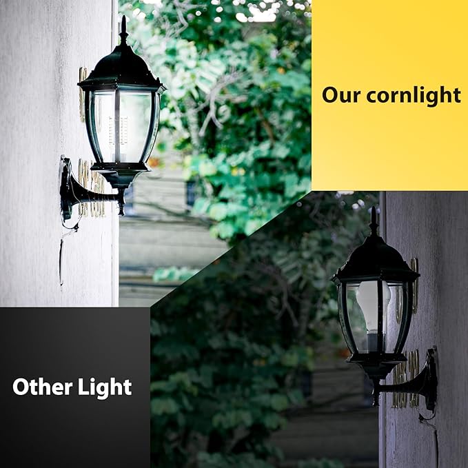 35W LED Corn Light Bulb 2 pack,(300W Equivalent )Commercial Grade Daylight 5000K E26/E39 5000LM Medium Mogul Base LED Lamp,Large Area Lights For Outdoor Indoor Garage Warehouse Factory Bay Light