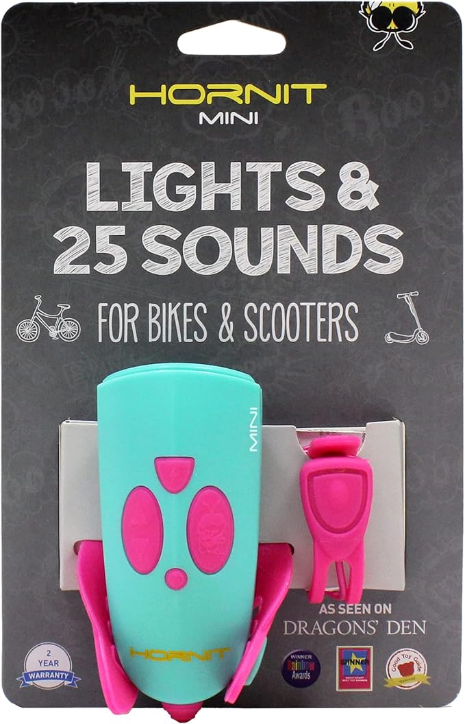 Hornit Mini Bike & Scooter Horn with Kids Headlight
