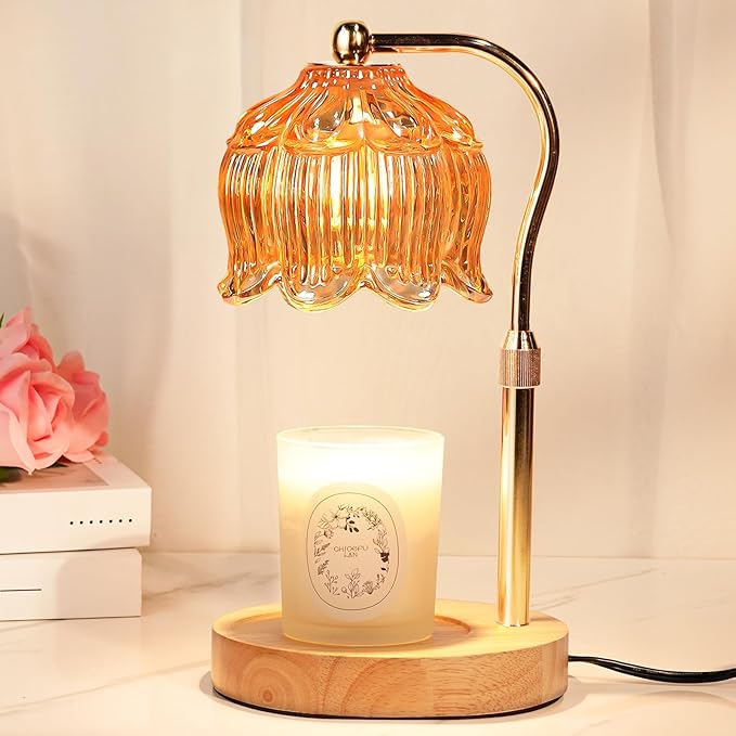 Candle Warmer Lamp for Yankee Jar Candles, Height Adjustable Candle Warming Lamp with Timer, Birthday Gifts for Women Her Wife, Mom Gifts, House Warming Gift New Home Decor