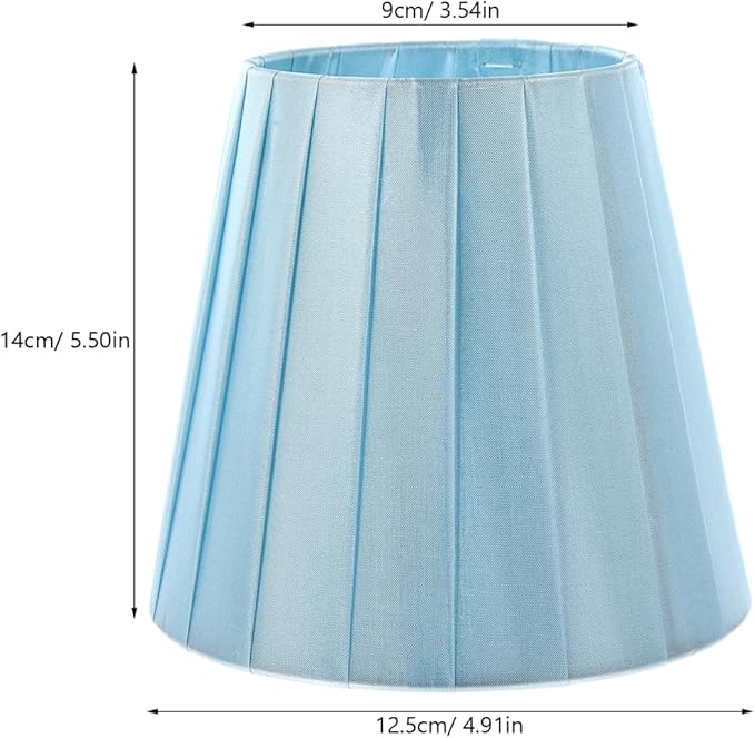 1Pc Fabric Art Lamp Shade Modern Style Light Cover for Ceiling Wall Floor Lamps Elegant Lighting Accessory Easy to Install for Bedroom Living Office Decor