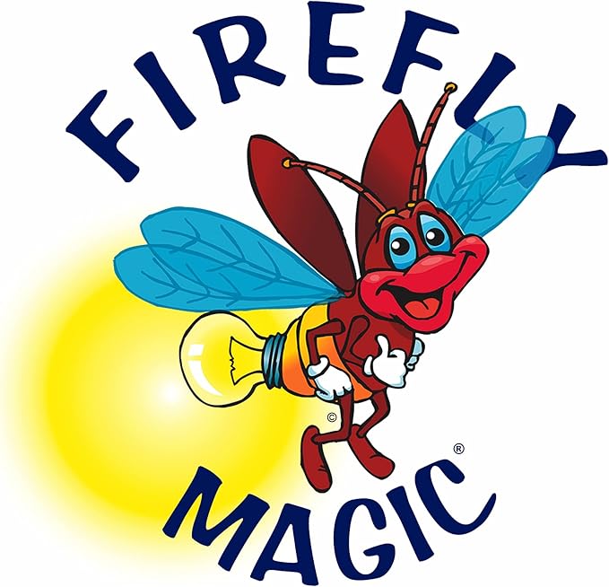 Glow Pack (Battery Powered) Floral Centerpiece Firefly, Lightning Bug, Fairy Lights. Patented to Mimic Real Fireflies: 8 White LEDs