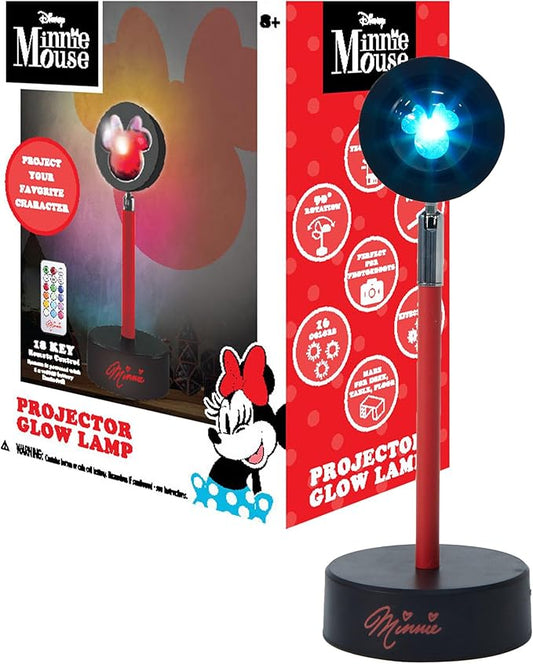 Disney Minnie Mouse LED Sunset Projection Lamp with Remote Control,USB Operated