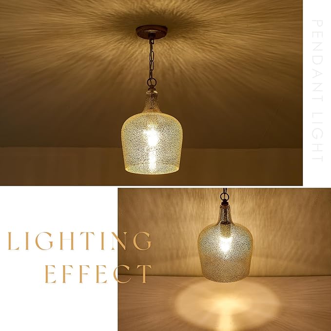 Glass Pendant Light