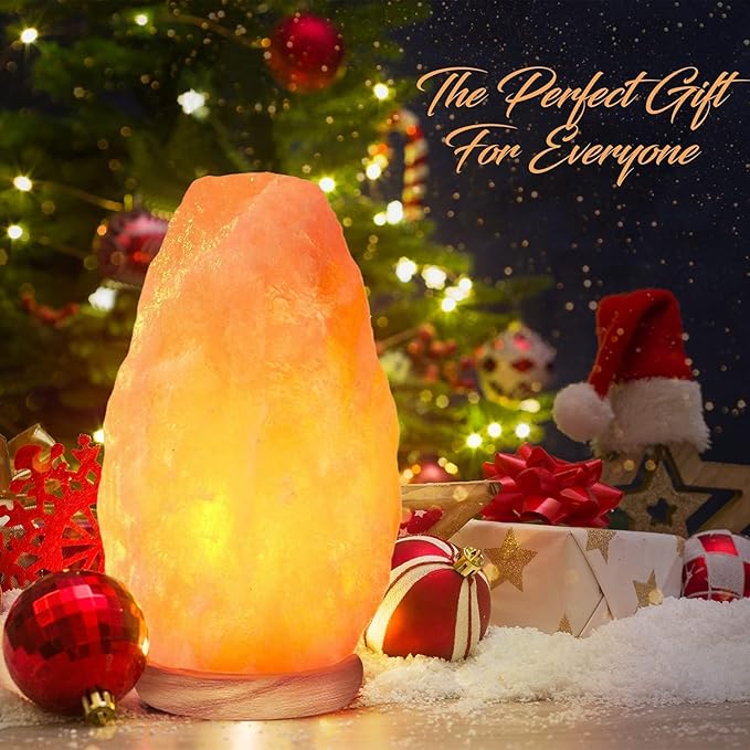 Himalayan Glow Salt Lamp, Home Décor Crystal Lamp, with Touch Dimmer Switch