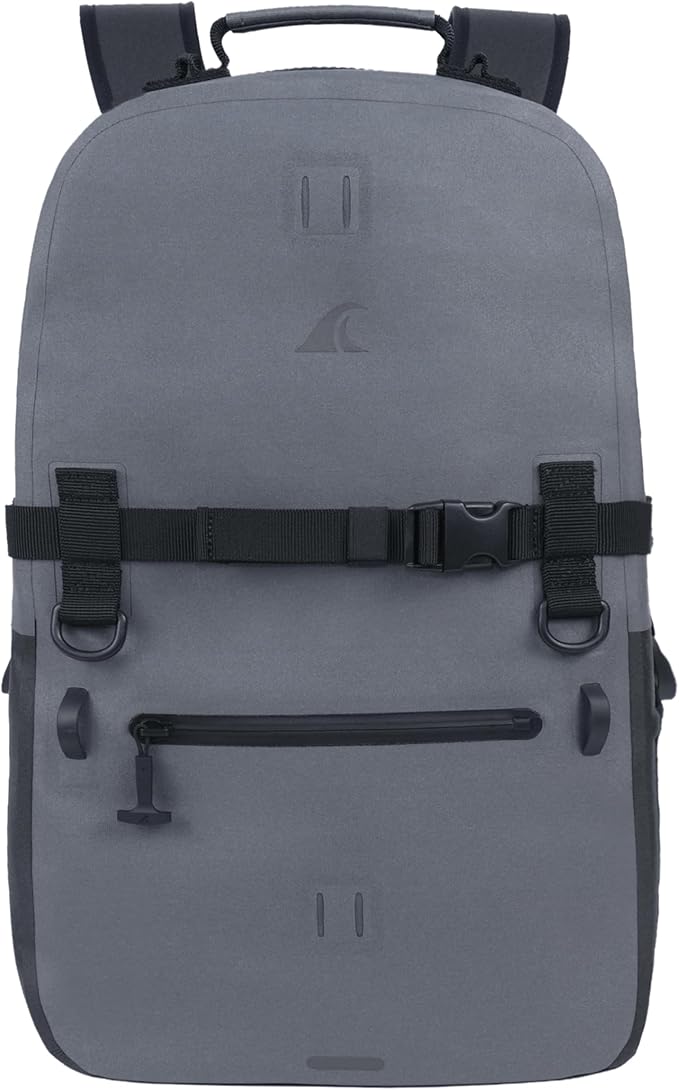 Breakwater Supply™ Waterproof IP68 Submersible Backpack with Airtight Zippers | Laptop Travel Outdoors | Fogland 25L 20L 15L | 100% Waterproof, Submersible, Airtight Zippers, Travel Outdoors
