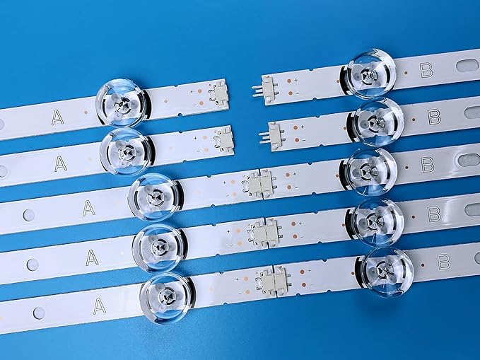 PANMILED 10pcs LED Backlight Strips for LG 55" TV DRT 3.0 55LB650V 55LB561V 55LB6100 55LB629V 55LB570V 55LB5900 55LB5500 55LF652V 55LF5800 55LB6500 55LF6000 55LB6300