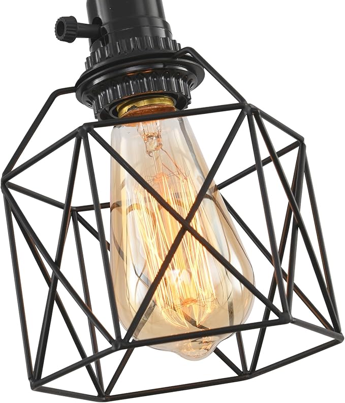 3-Light Hanging Light with Plug in Cord,Plug in Pendant Light Hemp Rope Pendant Lighting Vintage 3-Light Hanging Lamp Fixtures for Kitchen Island Living Room Bedroom